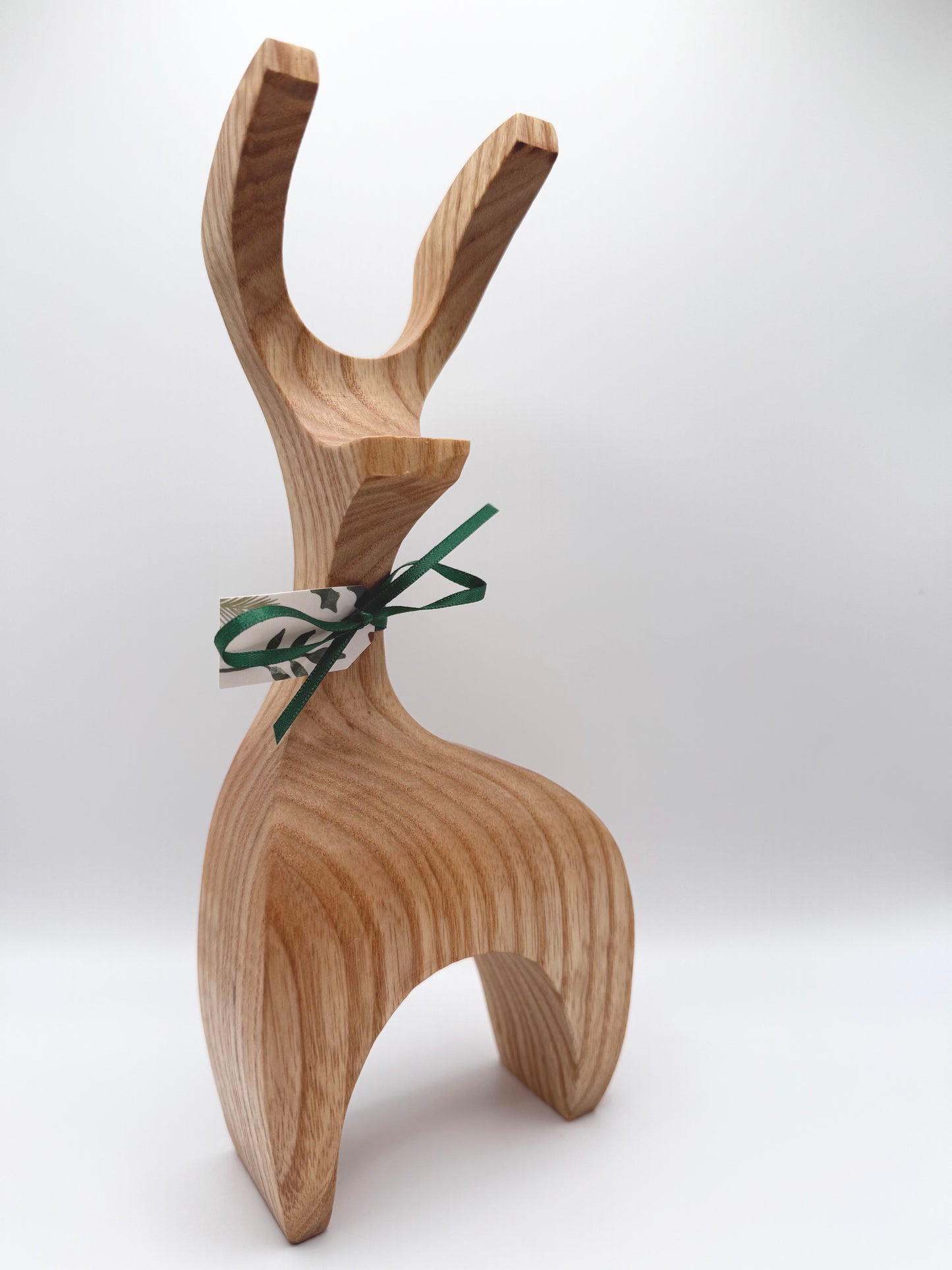 Hand-Crafted Wooden Reindeer - Comet