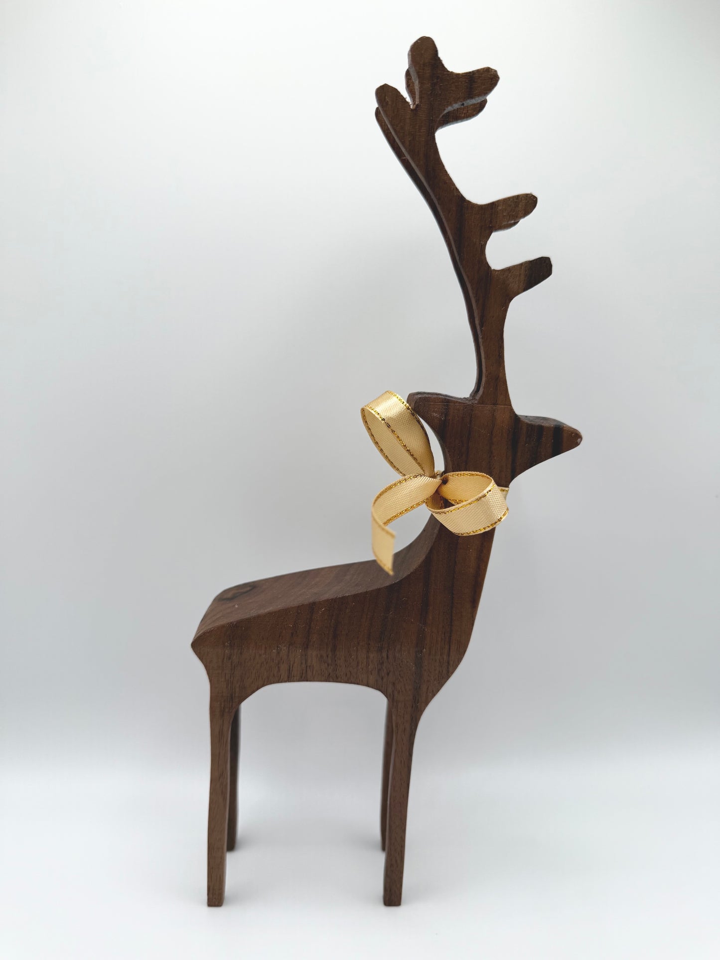 Hand-Crafted Wooden Reindeer - Dasher