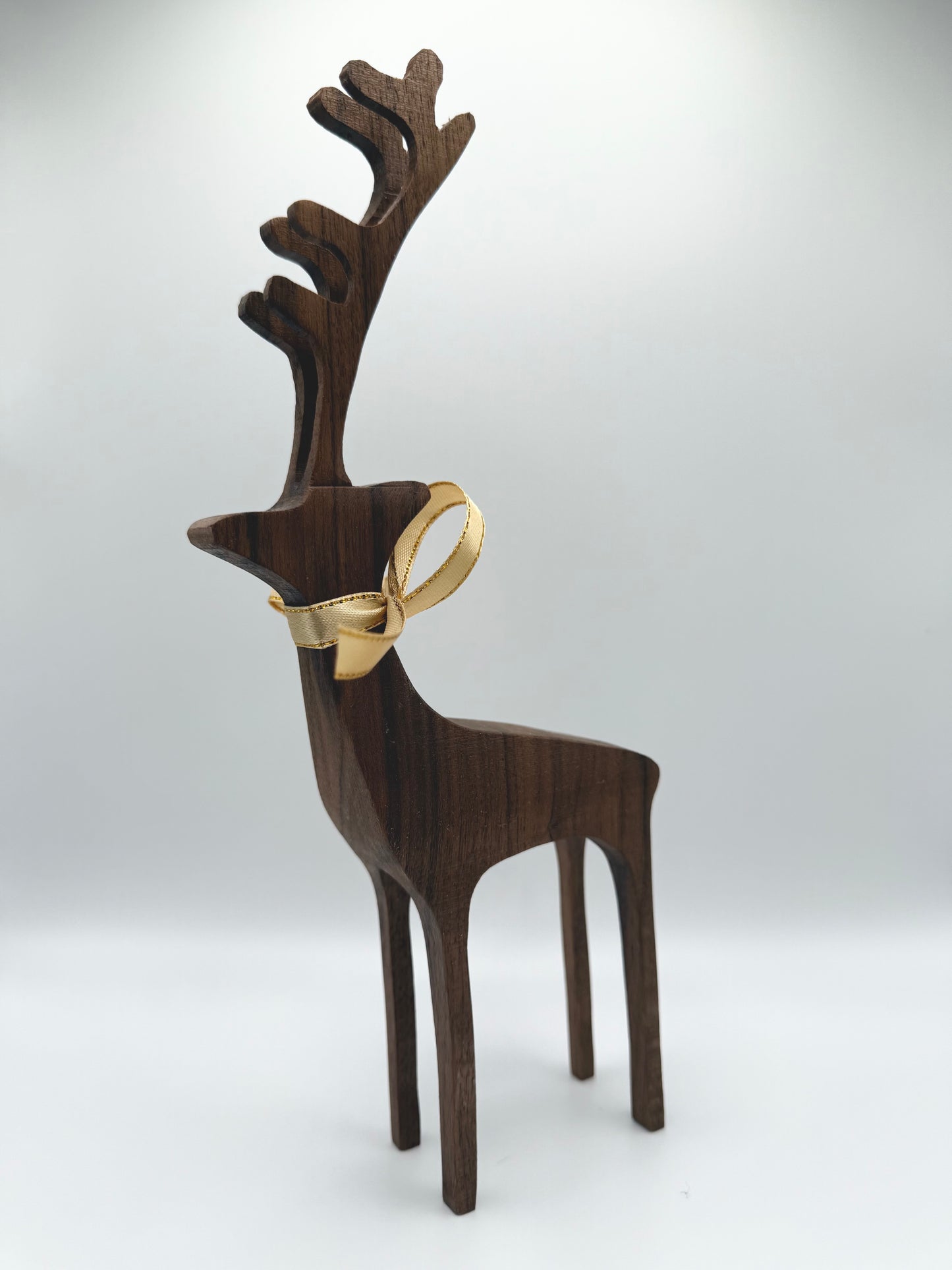 Hand-Crafted Wooden Reindeer - Dasher