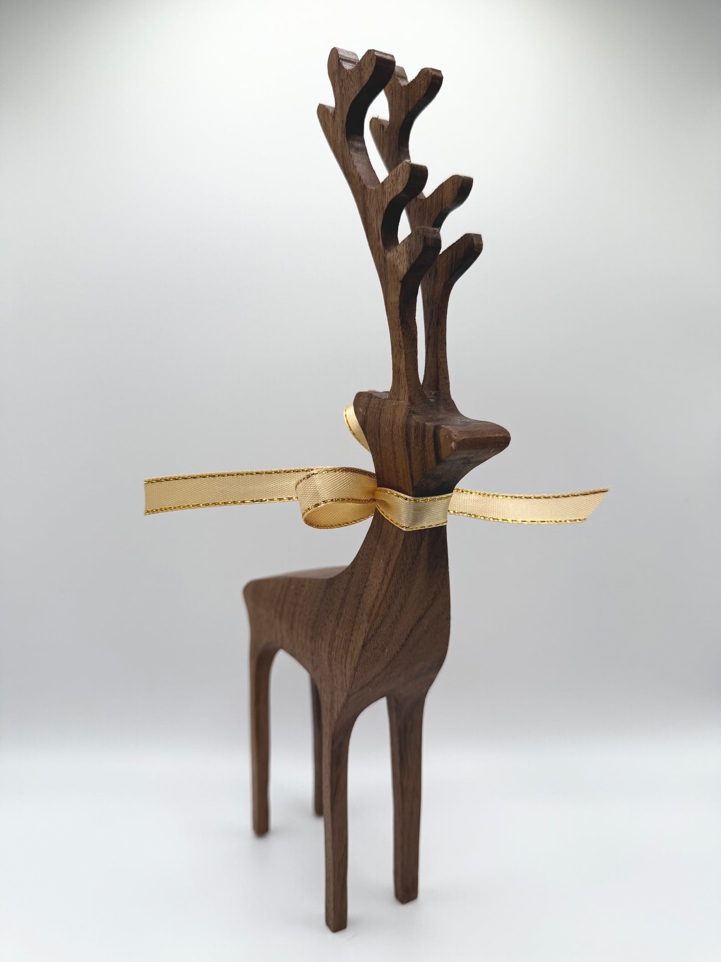 Hand-Crafted Wooden Reindeer - Dasher