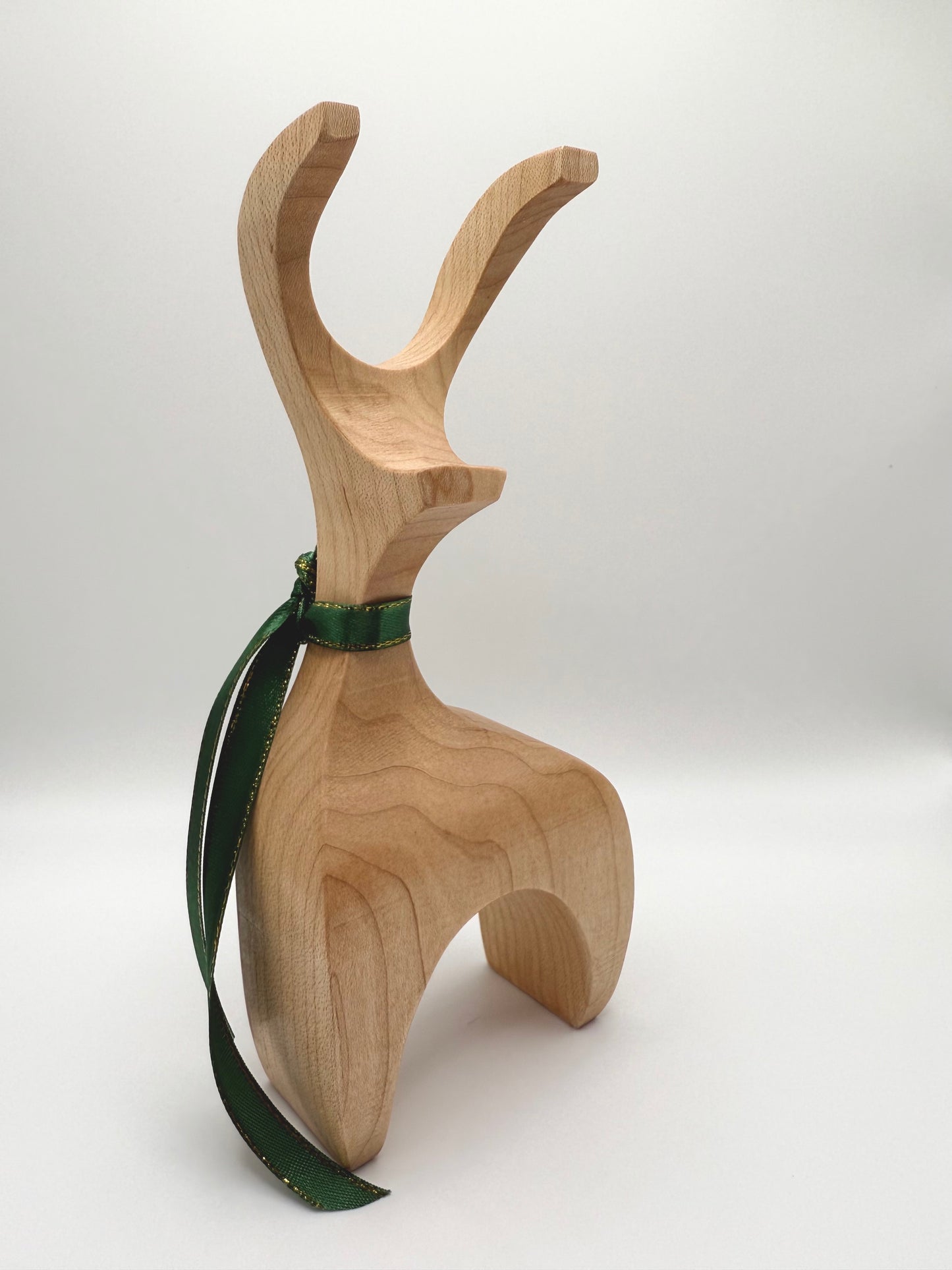 Hand-Crafted Wooden Reindeer - Vixen - Made in Vermont