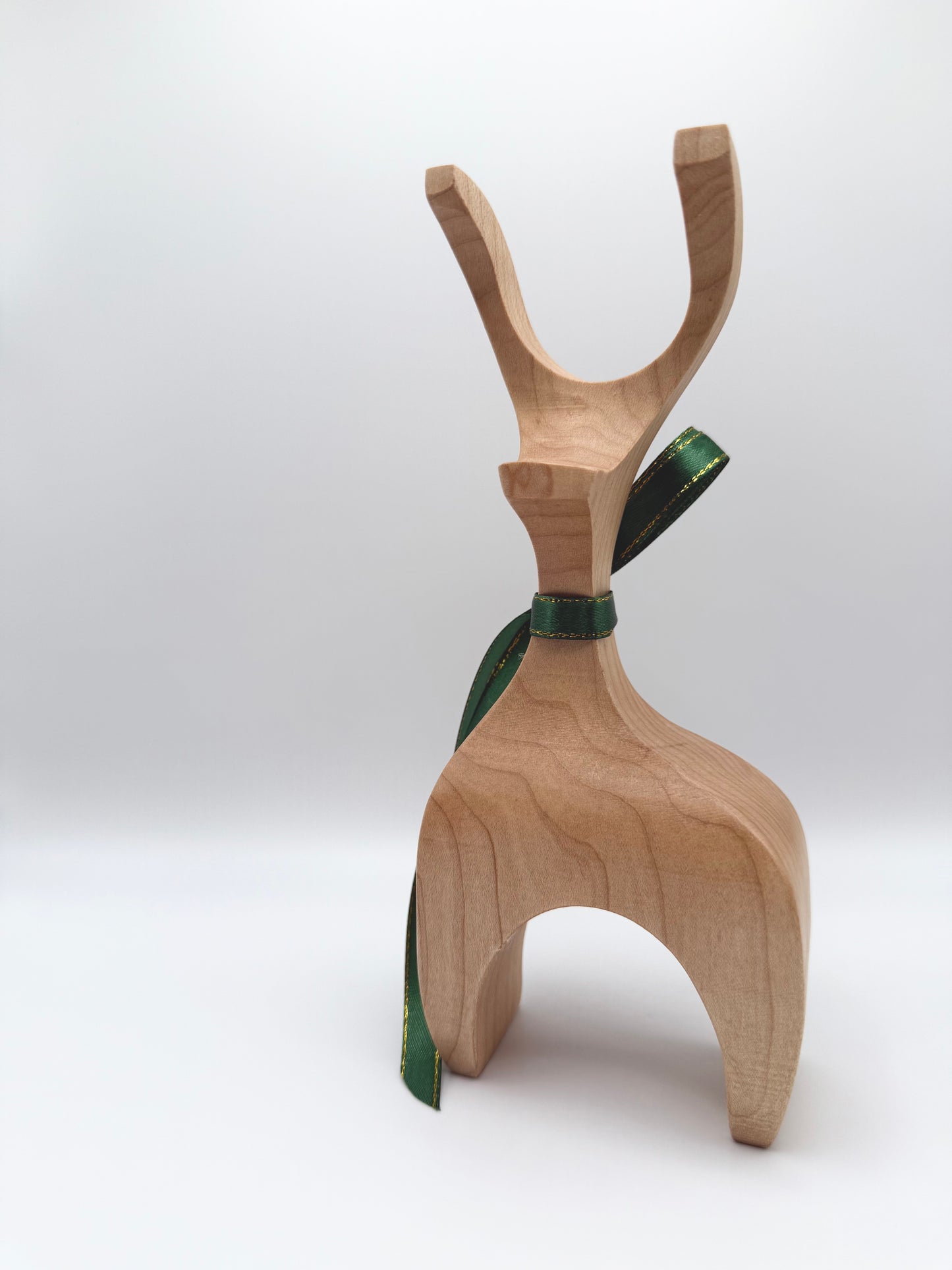 Hand-Crafted Wooden Reindeer - Vixen - Made in Vermont